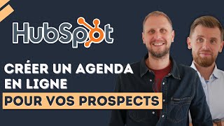 LOUTIL RÉUNION HUBSPOT  CRÉER UN AGENDA EN LIGNE POUR VOS RDV COMMERCIAUX  Tuto Hubspot 3 [upl. by Augie]