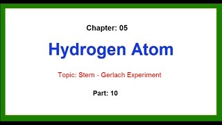 Stern  Gerlach experiment [upl. by Downes733]