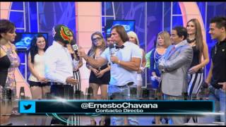 Konan Big hablando ingles en Las Noches De LATV [upl. by Arihas]