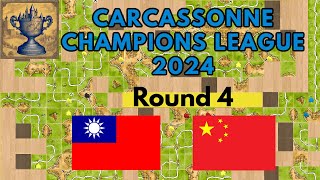 Round 4 of Carcassonne CHAMPIONS LEAGUE 2024 [upl. by Jak622]