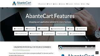 Free Online Shopping Cart Platform  AbanteCart 1 Minute Install With CPanel [upl. by Anilas]