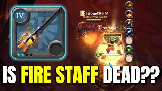 Is Fire Staff Really Dead in Corrupted Dungeon  Albion Online Horizons Update [upl. by Naenej847]