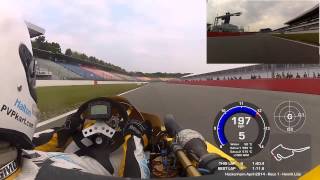 Superkart  Hockenheim Ring  April 2014  Race 1 [upl. by Ryhpez173]