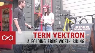 Review Tern Vektron Electric Bicycle [upl. by Erdied]