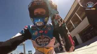 A lap of Motorland Aragon with Álex Márquez [upl. by Eikin]