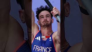 French Pole Vaulter DISQUALIFIED because of his BULGE 😳😳 shorts shortsfeed olympics [upl. by Laverne888]