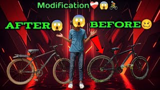 cycle modification ❤️‍🩹😱🚴  cycle modification rider reaction 😨😧  cycle 💙❤️‍🩹 stunt and team 💕🗿 [upl. by Selig740]