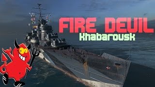 KHABAROVSK 300K DMG  World of Warships  0511 [upl. by Kieffer431]