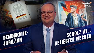 75 Jahre Grundgesetz Wo bleibt die große Begeisterung  heuteshow vom 24052024 [upl. by Ihp]