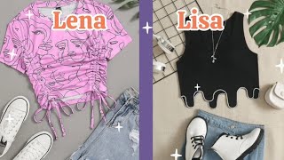 Lisa or Lena🍃 accessories outfits clothes nails 💅🏼 ❤️‍🔥 [upl. by Alfy]