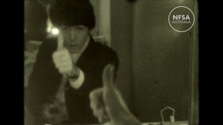 Unseen Beatles footage released [upl. by Fanchan904]