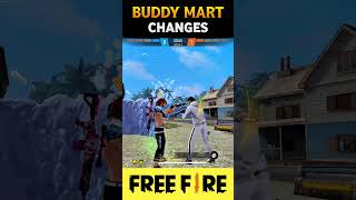 Buddy marts changes in free fire shortvideo youtubeshorts fyp [upl. by Anomer46]