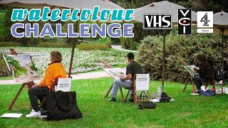 Watercolour Challenge Channel 4 Lifestyle Show VCI VHS 2000 [upl. by Barimah251]