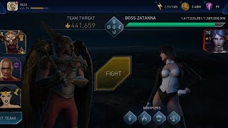 Boss ZATANNA 🪄 Solo Raid Event Battle ☠️ InJustice 2 Mobile Gameplay [upl. by Ahserb]