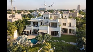 Stunning Harmonious Villa Al Barari Dubai United Arab Emirates [upl. by Nnylkoorb]