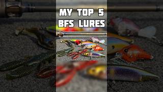 Best 5 bait Finesse BFS Bass Lures to Catch Big Bass fishing bfs top5 [upl. by Miguel829]