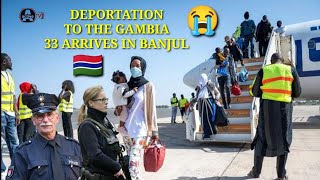 DEPORTATION To GAMBIA  33 Arrives In BANJUL [upl. by Niac577]