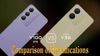 vivo Y100 IDN vs vivo Y36 A Comparison of Specifications [upl. by Cointon]