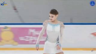 Alena kostornaia 2019 jr Russian nationals short program [upl. by Kylander]