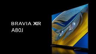 Sony BRAVIA XR A80J OLED 4K HDR TV [upl. by Annoyek]