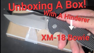 Quick Unboxing And First Look At The Hinderer XM24 Skinny Wharncliffe [upl. by Corny687]