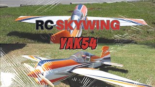 RC Hangar  RC Skywing 104quot Yak54 [upl. by Selmore]