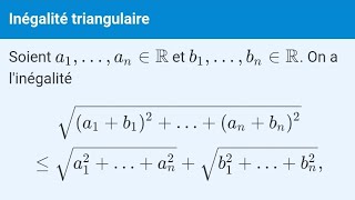 Linégalité Triangulaire  Démonstration [upl. by Weston823]