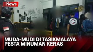 Petugas Gerebek Puluhan Mudamudi yang Pesta Miras di Tasikmalaya [upl. by Roice336]