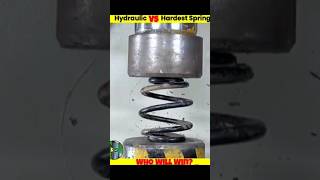 Hydraulic Press vs Unbreakable Pring😱🤯 [upl. by Yesnyl]