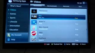 How to Install Plex App on Samsung TV Smart Hub [upl. by Aivan762]