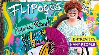 Entrevista com Nany People  Flipoços 2024 [upl. by Nezam34]