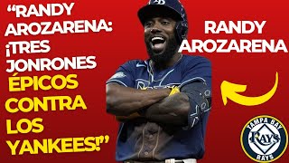 “Randy Arozarena ¡Tres jonrones en un solo juego contra los Yankees” [upl. by Marler]