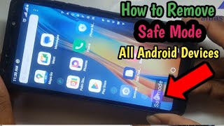 How to Remove Safe Mode On All Android Devices [upl. by Galina663]