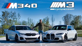 BMW M3 vs M340i  IS THE M3 WORTH THE MONEY [upl. by Aiki153]