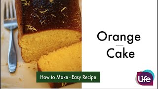 甜橙蛋糕 Orange Cake easy making  Life樂生活 第二季 第52集 品味 [upl. by Royden]