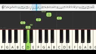 High Score Girl Opening 1  sora tob sakana  New Stranger  Melodica Pianika  Tutorial [upl. by Hirasuna912]