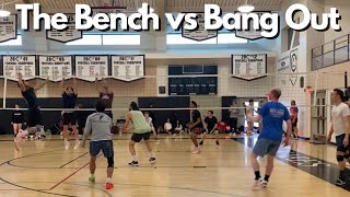 The Bench vs Bang Out Volleyball  5424 Westside Volleyball Tournament 2024 [upl. by Tyoh]