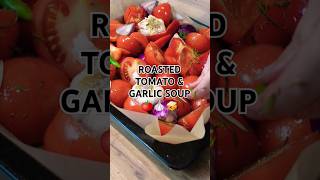 ROASTED TOMATO SOUP WITH GARLIC AND GRILLED CHEESE SANDWICH Viralshorts food recipe [upl. by Leitao]