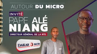 🔴 AUTOUR DU MICRO AVEC PAPE ALE NIANG DG DE LA RTS I VEN 15 NOV 2024 [upl. by Adnalu]