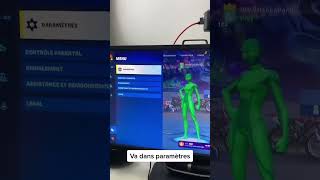 PARAMETRE CACHÉ sur FORTNITE 😱  fortnite Stizo shorts [upl. by Allesor915]