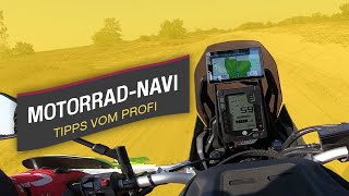 Navigation für das Motorrad I Tipps vom Profi I Ride smart – sicher unterwegs [upl. by Alysoun274]