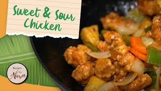 Sweet and Sour Chicken with Pineapple Recipe [upl. by Stephani]