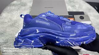 2023 ONFEET Balenciaga Triple S Review [upl. by Aikram]