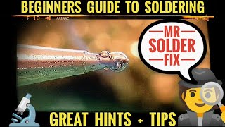 Beginners Guide To Soldering  How To Solder [upl. by Morita]