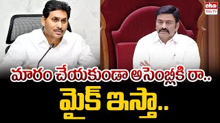 Raghu Rama Krishnam Raju Funny Comments On Ys Jagan  AP Assembly 2024Deputy SpeakarEHA TV [upl. by Ginder]