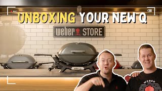 Unboxing the all new Weber Q [upl. by Burger]