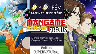 Visite du mangame game show de frejus 2020 manga [upl. by Llennoc]