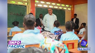 A l’occasion de la réouverture des classes le PM Garry Conille a visité le Lycée des jeunes filles [upl. by Close169]