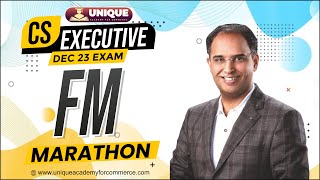 CS Executive FM Marathon Newold Syllabus for Dec 2023 [upl. by Ott933]