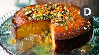 How to make Orange Polenta Cake Gluten Free Recipe [upl. by Rekab]